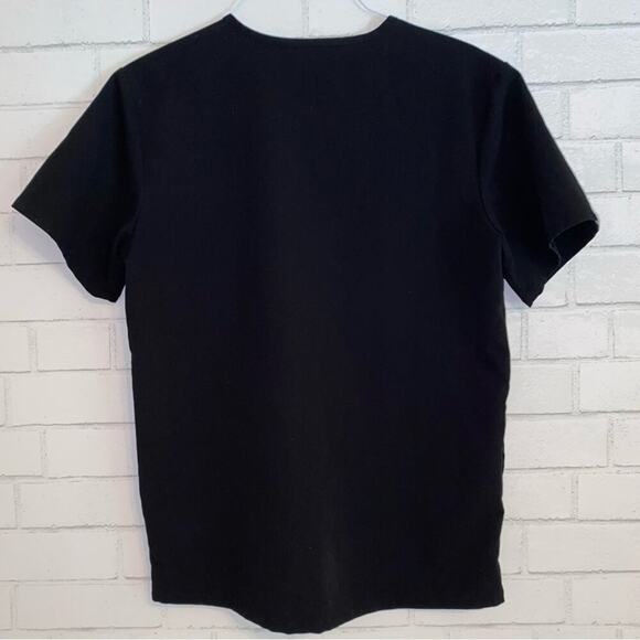 FIGS $38 Men’s Chisec 3 Pocket Scrub Top Blk TM3000 PO1384 Small - Picture 9 of 13